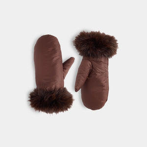 Below Zero Mitten - Chocolate