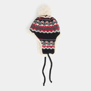 Arctic Blast Knit Hat - Black
