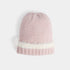 Shag Trim Knit Beanie