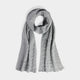 Sweet Scallop Scarf - Grey