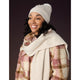Sweet Scallop Scarf - Mocha
