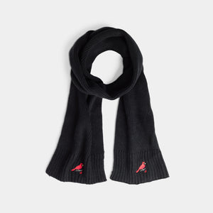 Cardinal Knit Scarf - Black
