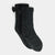 Bow Back Slipper Socks - Black