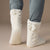 Bow Back Slipper Socks - Red