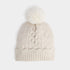 Sweet Scallop Knit Hat