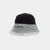 Horizon Stripe Sherpa Bucket Hat - Black