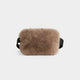 Estelle Faux Fur Sling Bag - Mushroom