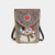 Artisan Beaded Holiday Crossbody - Snowman