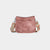 Alma Saddle Crossbody - Dusty Rose