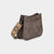Alma Saddle Crossbody - Dark Grey