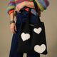 You Are Loved Knit Shopper Tote - Cream