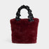 Larsa Faux Fur Wristlet