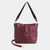 Cassia Shoulder Bag + Crossbody - Merlot