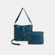 Cassia Shoulder Bag + Crossbody - Dark Teal