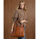 Gia Tote + Crossbody - Cognac