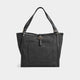 Vera Faux Suede Tote - Black
