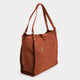 Vera Faux Suede Tote - Rust