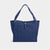 Vera Faux Suede Tote - Midnight Blue