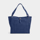 Vera Faux Suede Tote - Midnight Blue