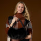 Gia Faux Fur Mini Tote - Black