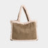 Laila Faux Suede Tote