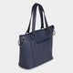 Evelyn Studded Tote - Dark Blue
