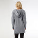 Heavenly-Luxe Zip Front Hooded Cardigan with Pockets - Mid Heather Grey