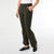 Jasmine Zip Pocket Flare Legging - Olive