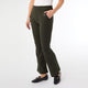 Jasmine Zip Pocket Flare Legging - Olive