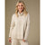 Heavenly-Luxe Cowl Neck with Rib Trim Detail - Black