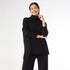 Heavenly-Luxe Cowl Neck with Rib Trim Detail