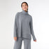 Heavenly-Luxe Cowl Neck with Rib Trim Detail