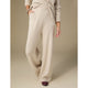 Heavenly-Luxe Wide Leg Bottoms - Mid Heather Grey