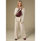 Heavenly-Luxe Wide Leg Bottoms - Mid Heather Grey