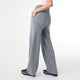 Heavenly-Luxe Wide Leg Bottoms - Mid Heather Grey