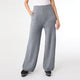 Heavenly-Luxe Wide Leg Bottoms - Mid Heather Grey