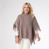 Hayes Cable Knit Poncho