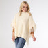 Hayes Cable Knit Poncho