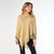 Annie Poncho With Fringe - Citron