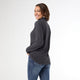 Reign Long Sleeve Turtleneck - Charcoal
