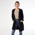 Ciana Lattice Back Cardigan with Pockets