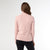 Kamryn Funnel Neck Rib Knit Top - Dusty Rose