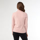 Kamryn Funnel Neck Rib Knit Top - Dusty Rose