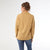 Michela Long Sleeve V-Neck Top - Latte