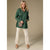 Maddie Hooded Tunic Top - Rust
