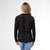 Dylane Long Sleeve Baby Mock Neck Top - Black