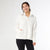 Jayleen Long Sleeve Pouch Pocket Sweatshirt - White