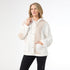 Tatyana Pieced Quilted Hooded Sweatshirt