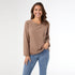 Maylee Soft Brushed V-Neck Top