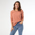 Maylee Soft Brushed V-Neck Top